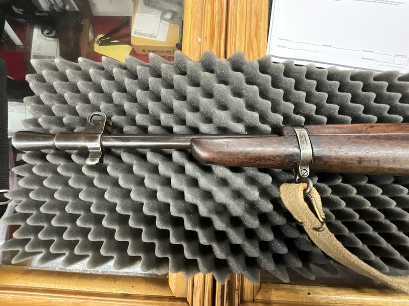 BSA Jungle carbine.  Bolt Action .303 Rifle 
