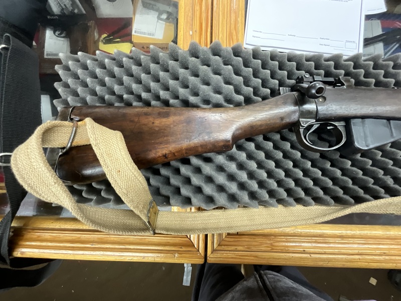 {CATEGORY} - BSA Jungle carbine.  Bolt Action .303 Rifle in 