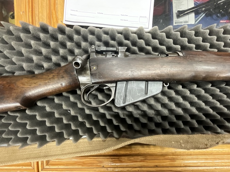 {CATEGORY} - BSA Jungle carbine.  Bolt Action .303 Rifle