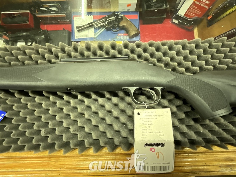  Marlin XS7 bolt action  Bolt Action .243 Rifle