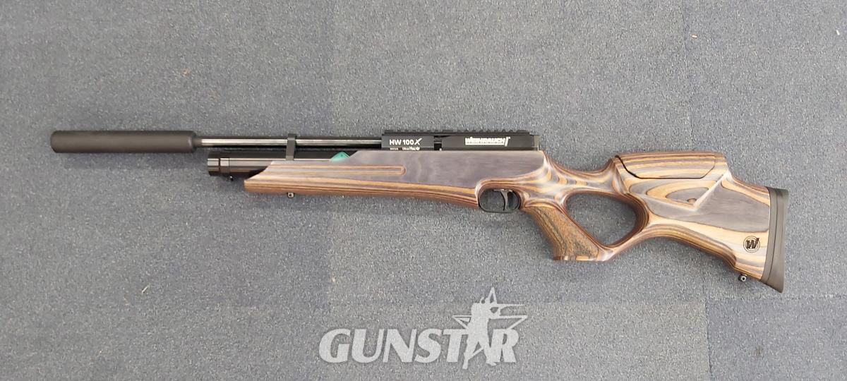 Weihrauch 22 / 5.5mm Pellet  WEIHRAUCH HW100 X LAMINATE CARBINE Air Rifle .22 in 