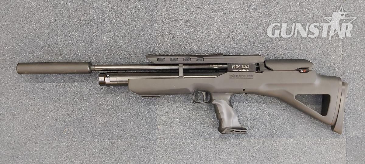 Weihrauch 177 / 4.5mm Pellet  WEIHRAUCH HW100 BULLPUP PCP Air Rifle .177
