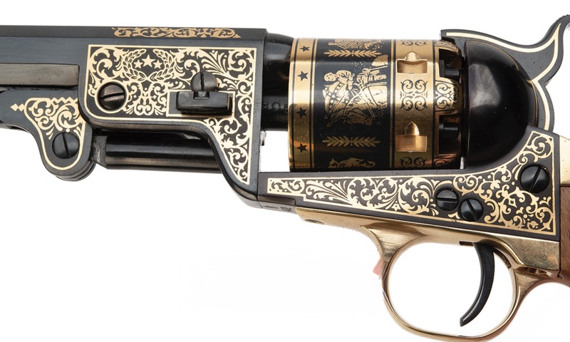 Williamsburg f/a Colt  .36 Revolver - {CATEGORY} in 