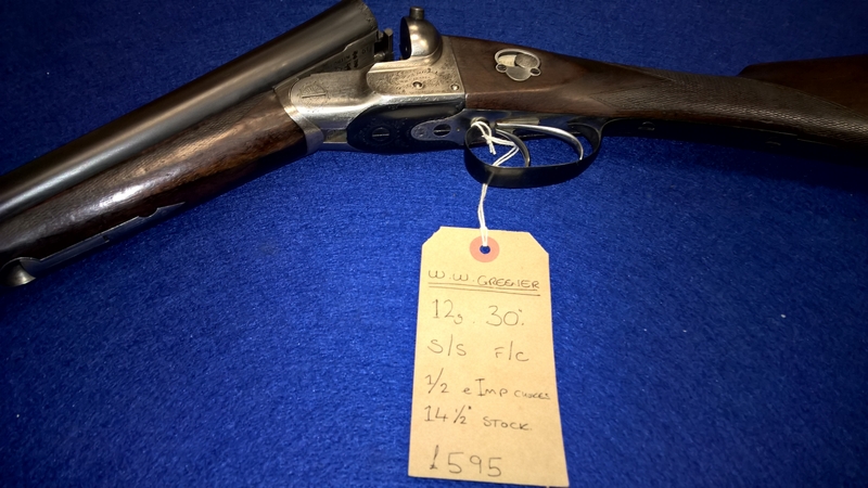 W.W. Greener  Side By Side 12 Bore/gauge - {CATEGORY}
