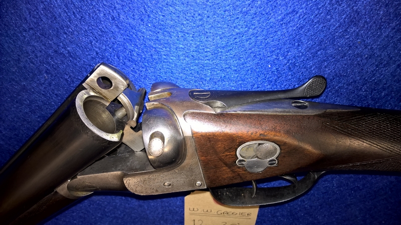 {CATEGORY} - W.W. Greener  Side By Side 12 Bore/gauge in 