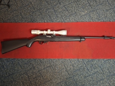 Ruger 10-22 BLACK SYNTHETIC Semi-Auto .22 Rifle