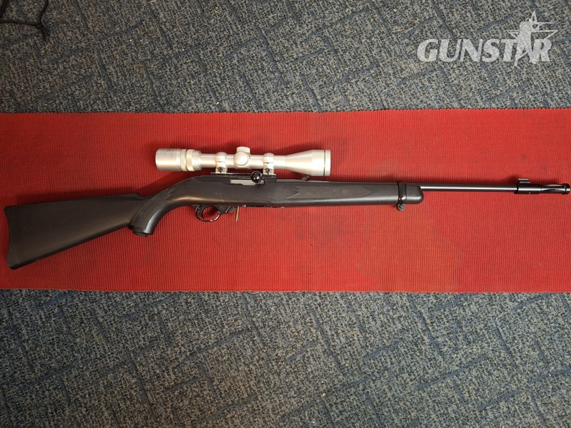 Ruger 10-22 BLACK SYNTHETIC Semi-Auto .22 Rifle in 