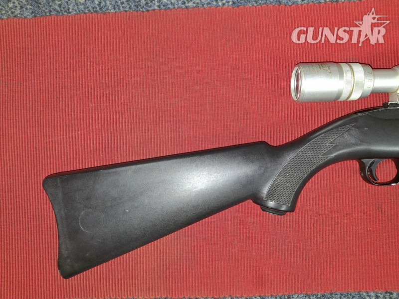 Ruger 10-22 BLACK SYNTHETIC Semi-Auto .22 Rifle - {CATEGORY} in 