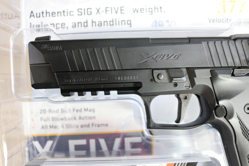 Sig Sauer X-Five Black (Or Silver) .177