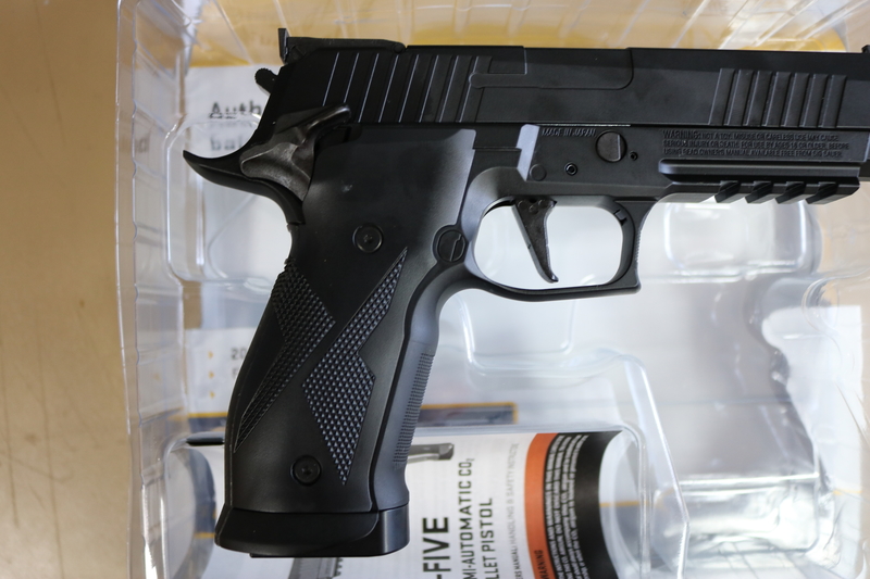 Sig Sauer X-Five Black (Or Silver) .177 - {CATEGORY} in 