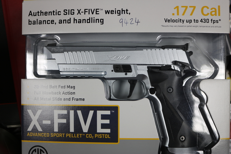 {CATEGORY} - Sig Sauer X-Five Black (Or Silver) .177