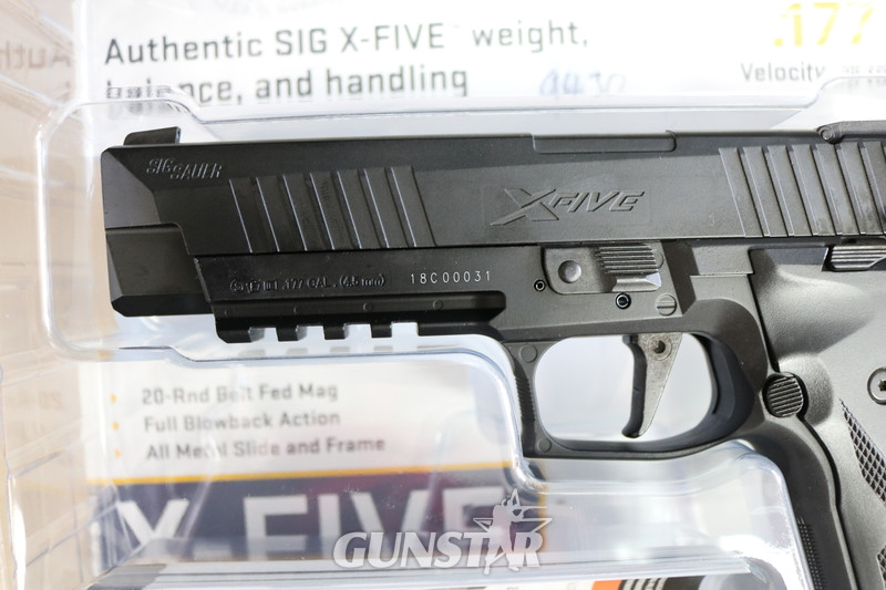 Sig Sauer X-Five Black (Or Silver) .177
