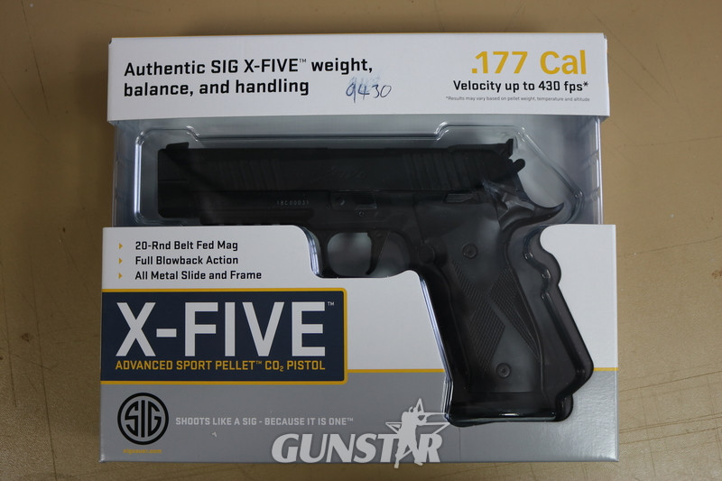 {CATEGORY} - Sig Sauer X-Five Black (Or Silver) .177 in 