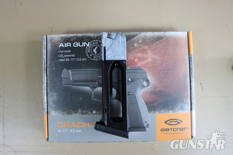 Gletcher Grach NBB 4.5MM Steel BB .177 