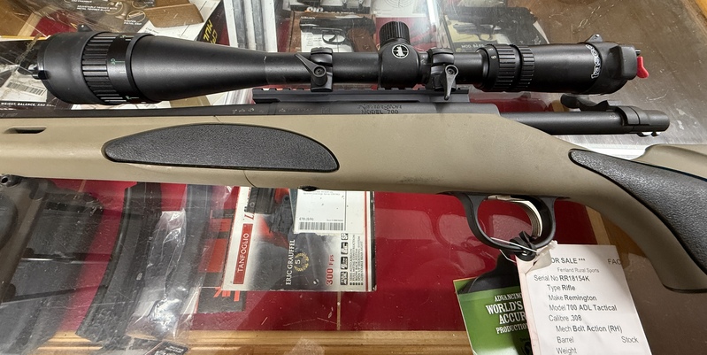 Remington 700 ADL tactical Bolt Action .308 Rifle