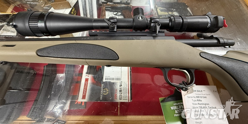 Remington 700 ADL tactical Bolt Action .308 Rifle