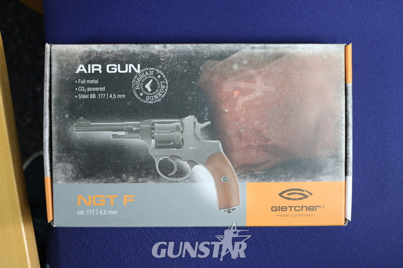 Gletcher NGT F 4.5MM Steel BB .177 in 