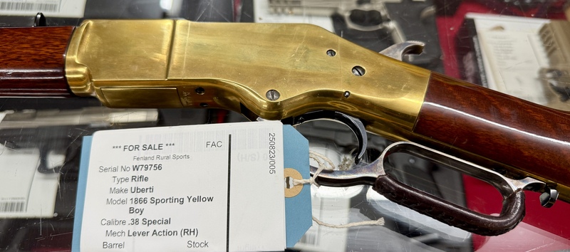  Uberti 1866 Yellowboy Lever Action .38 Rifle