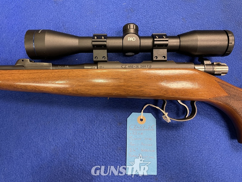  CZ 452 - 2E Bolt Action .22 Rifle