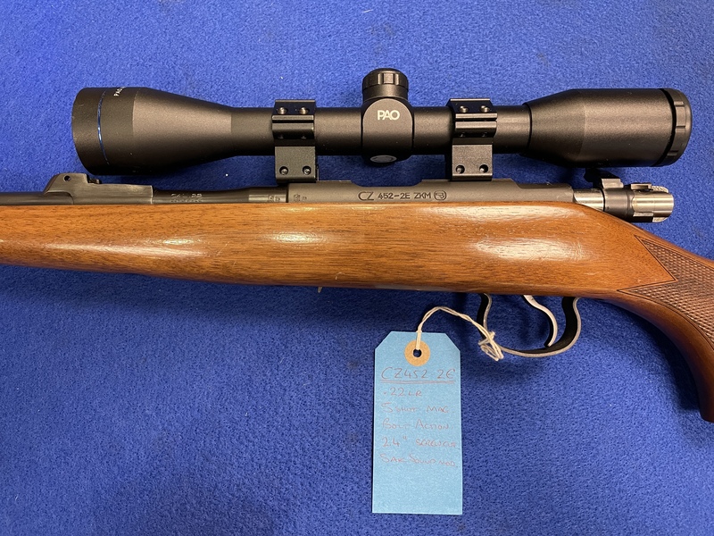  CZ 452 - 2E Bolt Action .22 Rifle