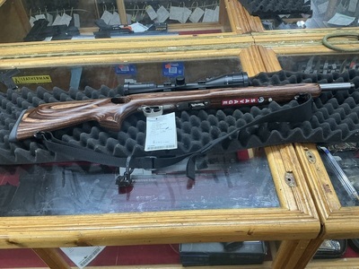 Savage Arms 22 Voake action rifle Mark two left-hand Bolt Action .22 Rifle