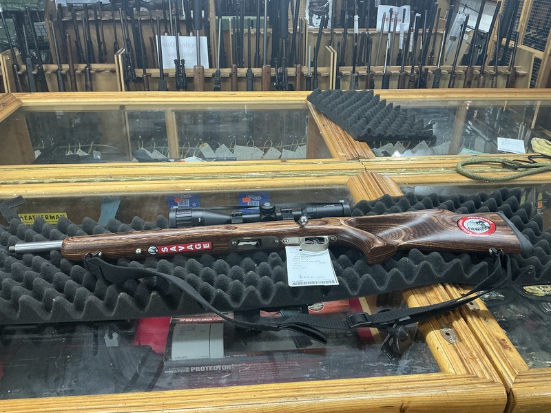 Savage Arms 22 Voake action rifle Mark two left-hand Bolt Action .22 Rifle