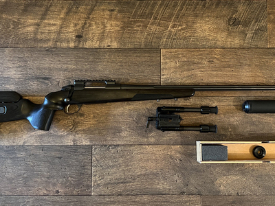 Sako Black Wolf  Bolt Action .243 Rifle