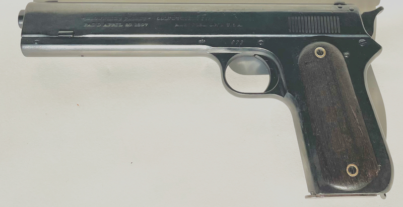 Colt Model 1902 .38 ACP Military ( Smokeless Rimless)  .38 ACP Semi Auto