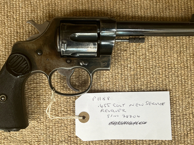 Colt New Service .455 Revolver