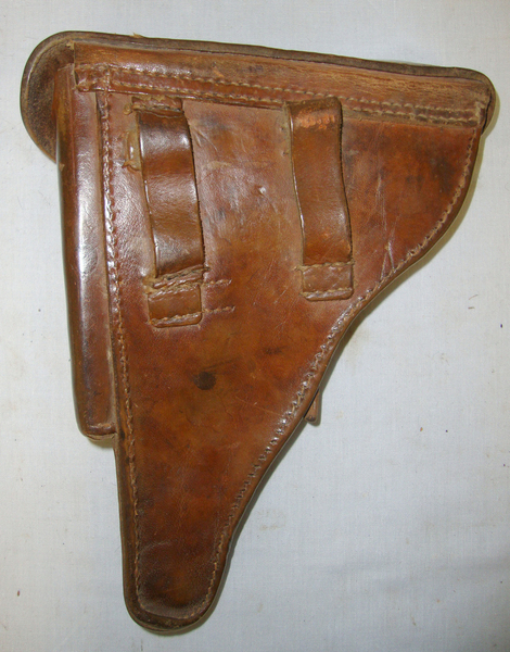  WW1 1917 Imperial German J.M Eckart Ulmad Army Officer’s Leather Holster For Luger PO8 9mm Parabellum Pistols  Other Accessory