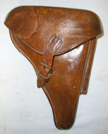 WW1 1917 Imperial German J.M Eckart Ulmad Army Officer’s Leather Holster For Luger PO8 9mm Parabellum Pistols  Other Accessory