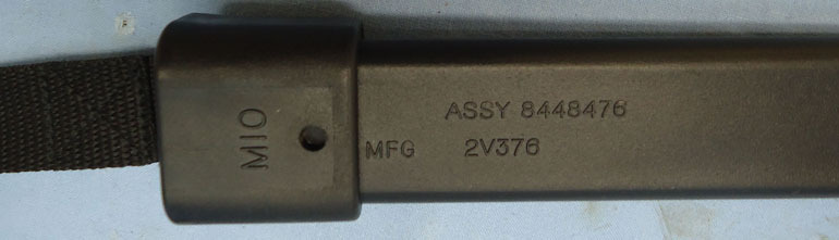  American, Near Mint, M7 Bayonet In The Scarce M10 Plastic Scabbard Bayonet