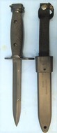 American, Near Mint, M7 Bayonet In The Scarce M10 Plastic Scabbard Bayonet