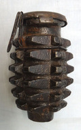 DEACTIVATED INERT. Austro-Hungarian WW1 Medium Schwere Hand Grenade DEACTIVATED INERT. Austro-Hungarian WW1 Medium Schwere Hand Grenade Antique & Militaria