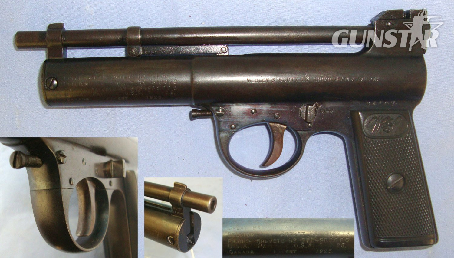  Webley & Scott With Straight Grip. AI 800 .177