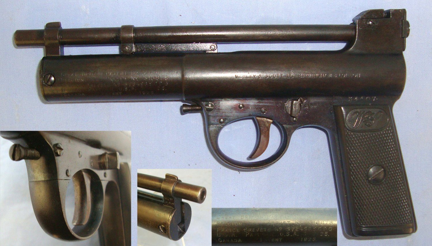  Webley & Scott With Straight Grip. AI 800 .177
