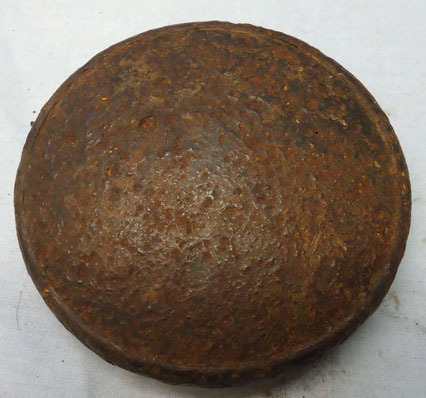 DEACTIVATED INERT. Rare Italian WWI Lenticolare M14 Discus Hand Grenade DEACTIVATED INERT. Rare Italian WWI Lenticolare M14 Discus Hand Grenade Antique & Militaria
