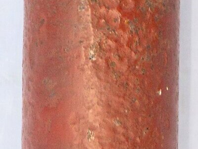 INERT DEACTIVATED. Rare, WW1, 1915 Dated, 7.6cm Minenwerfer Gas Shell Round. - O 2260 INERT DEACTIVATED. Rare, WW1, 1915 Dated, 7.6cm Minenwerfer Gas Shell Round. - O 2260  Other Ammunition