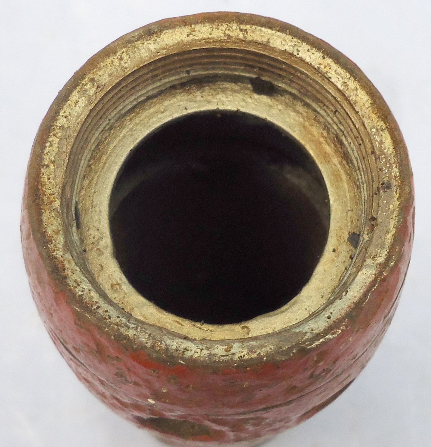INERT DEACTIVATED. Rare, WW1, 1915 Dated, 7.6cm Minenwerfer Gas Shell Round. - O 2260 INERT DEACTIVATED. Rare, WW1, 1915 Dated, 7.6cm Minenwerfer Gas Shell Round. - O 2260  Other Ammunition 