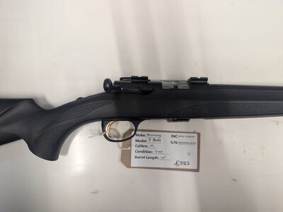 Browning T-Bolt Composite Straight Pull .22 Long Rifle (.22 LR) Rifle