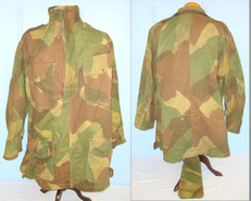 Early Post WW2 1946 Dated British WD Airborne Paratrooper’s Camouflaged Denison Smock With Correct \'Half Zip\' Fastener By John Gordon & Co Large Size 5. Sn 20898  Clothing