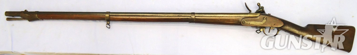 MAS (Manufacture d'Armes St. Etienne) French Mle 1822 Antique Muzzle Loading Rifled Musket. Sn - 22861 Single Shot .69 Cal Musket Rifle - {CATEGORY}