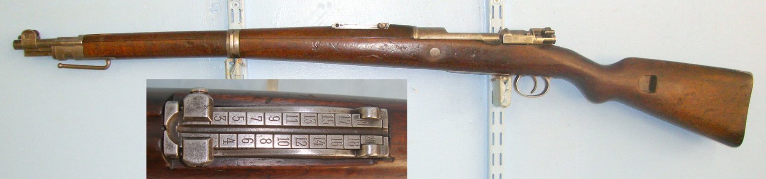  RARE**Pre WW1 Dated 1910 Imperial German Army 7.92×57mm Calibre Erfurt Kar 98 Storm Troopers Rifle. D 5979 deactivated rifle Bolt Action None Rifle