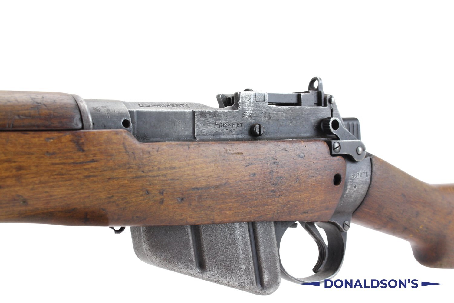  Lee Enfield No.4 Bolt Action 7.7x56mmR (.303 British) Rifle