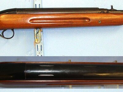 1959-1965, BSA Airsporter MK II, .22 Calibre Under Lever Air Rifle With GD Prefix Serial Number. AI 609 air rifle .22