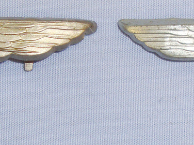 Genuine* WWII German Officers Eagle & Swastika Breast Pin (NOW ONLY RIGHT SIDE BADGE WITH PINS TO REAR AVAILABLE). N 127  Antique & Militaria