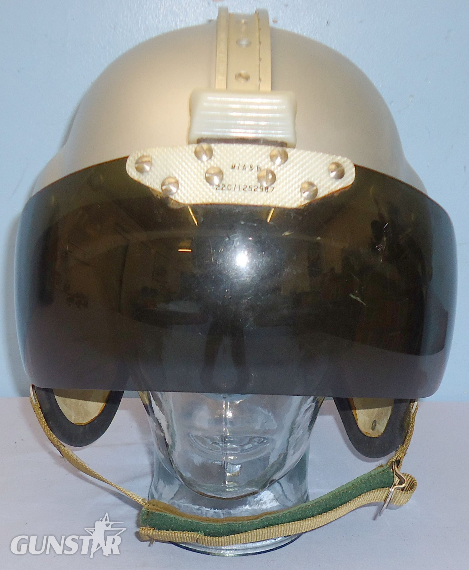 Cold War 1970 Dated R.A.F ‘Bone Dome’ MK 1A Helmet with Visor and Dust Bag. 21449:7. Cold War 1970 Dated R.A.F ‘Bone Dome’ MK 1A Helmet with Visor and Dust Bag. 21449:7. Antique & Militaria in 