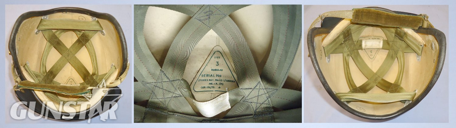  Cold War 1970 Dated R.A.F ‘Bone Dome’ MK 1A Helmet with Visor and Dust Bag. 21449:7. Cold War 1970 Dated R.A.F ‘Bone Dome’ MK 1A Helmet with Visor and Dust Bag. 21449:7. Antique & Militaria