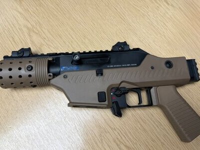 Vorsk VORSK VMP-2C Compact GBB SMG, TAN 6 mm
