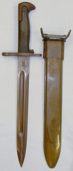  U.S. 1942 Dated M1 Bayonet and Scabbard.  20436. Bayonet